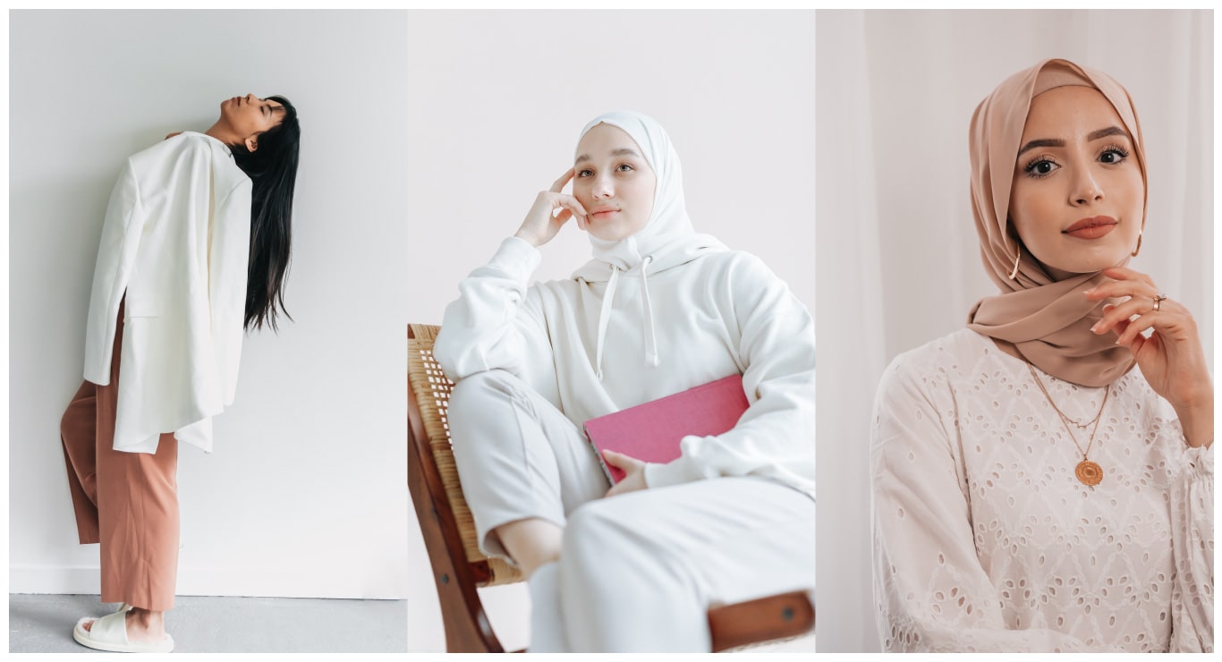 Women Hooded Oversize Sweatshirts With Hijab in USA – Salma's Apparel co