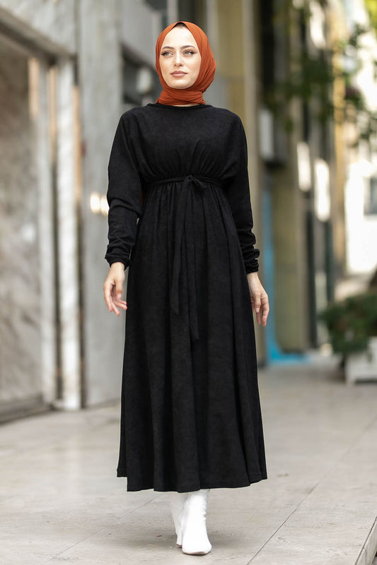 Long Sleeve Belted Maxi Dresses Online in USA