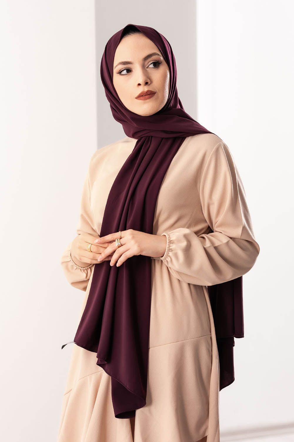 Abaya with hijab attached wholesale