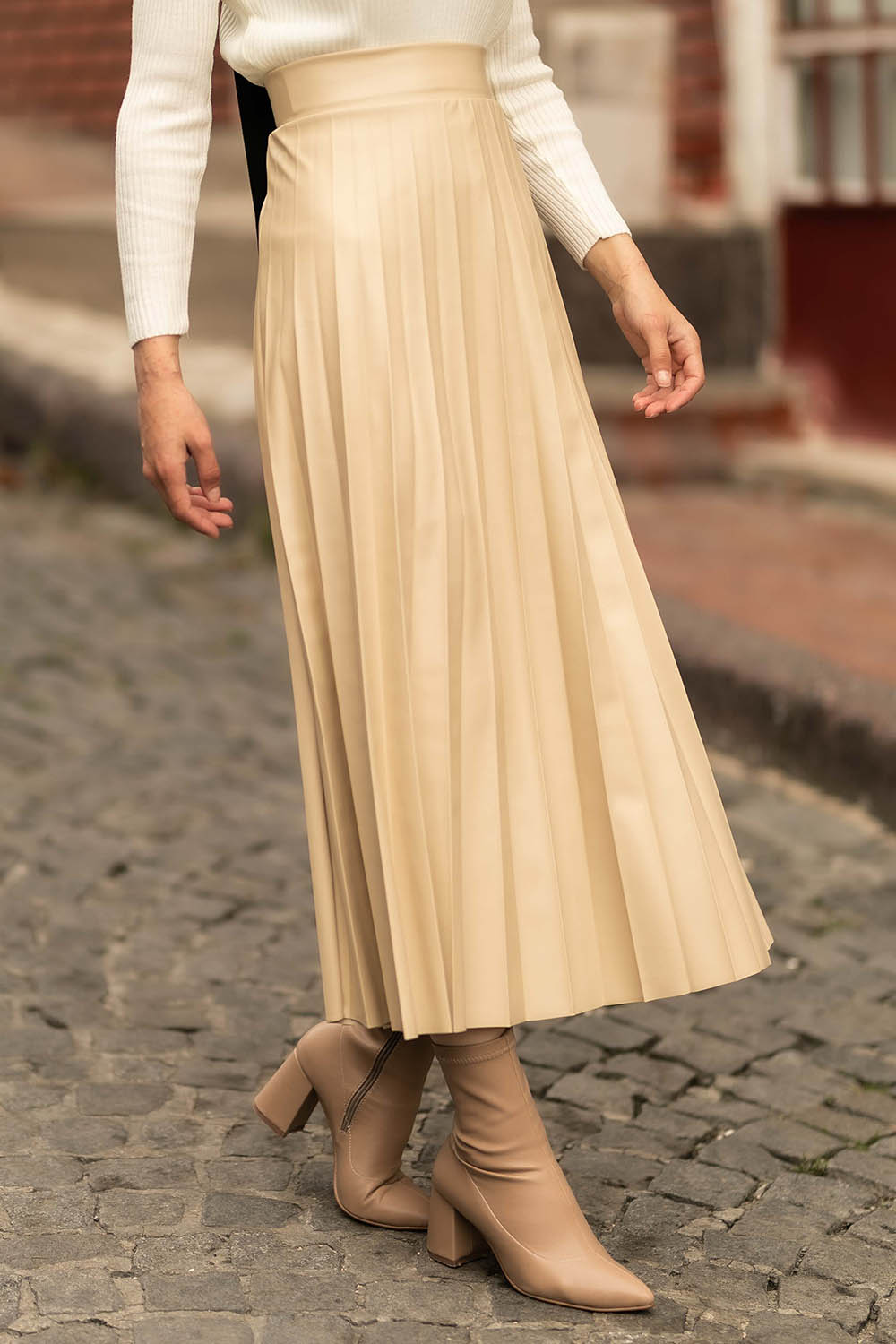 Women long leather skirts - Summer skirts